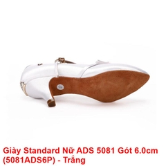 Giày Standard Nữ ADS 5081 Gót 6.0cm (5081ADS6P) - Trắng