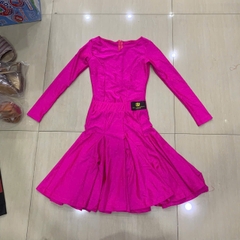 (YXL) Váy Thi Đấu Trẻ Em (YXL018) - Hồng + Size