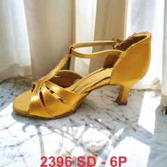 Giày Latin Nữ SoulDancer 2396 Gót 5.5cm (2396SD5P) - Nâu Da Bò