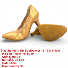 Giày Standard Nữ SoulDancer 191 Gót 5.5cm (191SD5P) - Nâu Da Bò