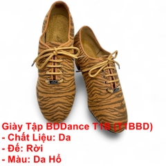 Giày Tập Latin BDDance T1B (T1BBD) - Da Hổ
