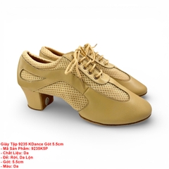Giày Tập 9235 KDance Gót 5.5cm (9235K5P) - Da + Size