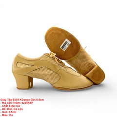Giày Tập 9235 KDance Gót 5.5cm (9235K5P) - Da + Size