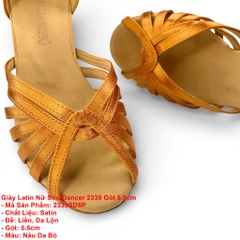 Giày Latin Nữ SoulDancer 2339 Gót 5.5cm (2339SD5P) - Nâu Da Bò