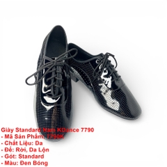 Giày Standard Nam KDance 7790 (7790K) - Đen Bóng