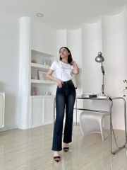 QUẦN JEANS LOE VỪA XANH ĐẬM