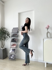 QUẦN JEANS LOE VỪA XANH XÁM
