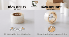 PHÂN BIỆT BĂNG DÍNH PE VÀ BĂNG DÍNH OPP: ĐỪNG ĐỂ NHÀ CUNG CẤP LẪN LỘN KHÁI NIỆM