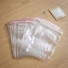 Túi zip chỉ đỏ