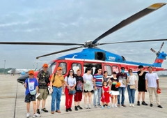 Tour trực thăng ngắm TP.HCM chính thức mở lại từ hôm nay