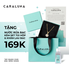 Set Quà Tặng Trang Sức Bạc Cao Cấp - Set 2 Món -Ngọc Trai Tự Nhiên Đính Đá Cách Điệu - VCN23 & VCE16