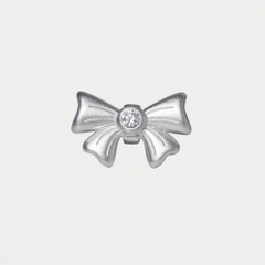 Charm Kính Bạc 925 Nơ nhỏ -  Tiny Bow - VKC16