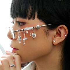 Charm Kính Bạc 925 Hoa Cúc - Daisy Bloom - VKC03