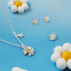 Charm Bạc 925 Nụ Hoa Cúc Daisy - VPC16