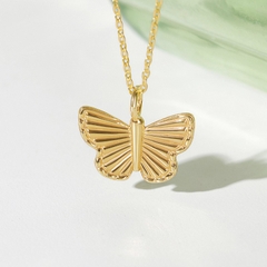 Dây Chuyền Bạc 925 Bướm Bản Lớn Dainty Butterfly - VSN03