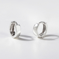 Set Khuyên Tai Kẹp Và Khuyên Tai Tròn Classic - Earrings Stack Khuyên Tai Bạc 925 CARA LUNA Earring Stack - Set Ear Cuff & Hoop (2 chiếc)