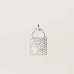 Mặt Dây Chuyền Bạc 925 Ổ Khoá Tình Yêu Heart Lock - VYP503