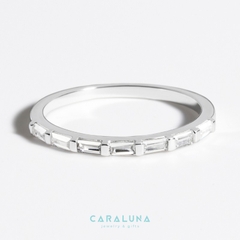 Nhẫn Bạc 925 Đính Đá Bezel Classic - Timeless - VYR503