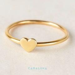 Nhẫn Bạc 925 Hình Trái Tim Dainty Lady - BR16