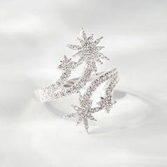 Nhẫn Bạc 925 Sao Đính Đá Night Events - Aphrodite - VYR05