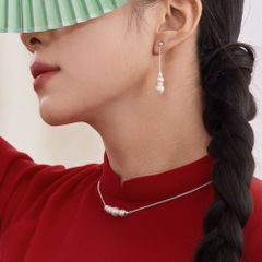 Set Quà Tặng Trang Sức Bạc Cao Cấp - Set 2 Món - Ngọc Trai Tự Nhiên Phối Đá Luxury Pearls - VUN502 & VUE507