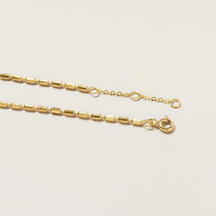 Lắc Tay Bạc 925 Dây Xích Classic - Beaded Tube Chain - VCB28