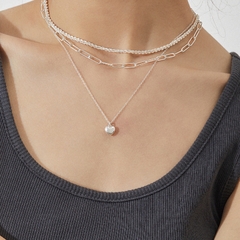 Dây Chuyền Bạc 925 Tim Phồng Puffed Heart - VCN07