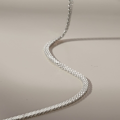 Dây Chuyền Bạc 925 Dây Xích Classic - Flat Chain - VCN25