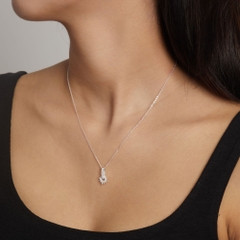 Vòng Cổ Bạc 925 Ngôi Sao Đính Đá Star Necklace - VCN512
