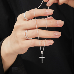 Nhẫn Bạc 925 Trơn Bản To Bangle Ring - VCR14