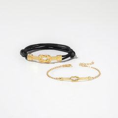 Vòng Tay Bạc 925 Nút Thắt Gắn Kết Cho Nam Love Knot - VYB47