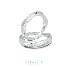Nhẫn Bạc 925 Freesize Đính Đá Tình Yêu Cho Nam - Symbols Of Love - VYR04