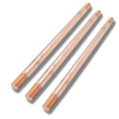 Cọc Tiếp Địa Thép Mạ Đồng Ram Ratna - D16x2,4m