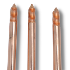 Cọc Tiếp Địa Thép Mạ Đồng Ram Ratna -  D14.2mm