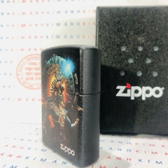 Bật lửa Zippo Mỹ chủ đề Thổ dân 1, hàng chính hãng có giấy nhập khẩu gửi kèm theo đơn hàng