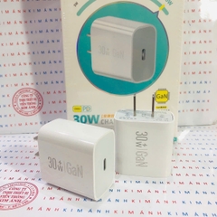 Củ sạc nhanh LI-TOP GaN AC17 công suất PD 30W có chứng nhận 3C tiêu chuẩn quốc gia, hàng chính hãng