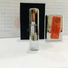 Bật lửa, hộp quẹt ZIPPO chủ đề Hoa Văn Bạc, Kim Ánh nhập hàng cao cấp loại 1 vỏ bằng đồng có dán tem đỏ