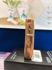 Bật lửa Zippo Mỹ 204B, Khắc ăn mòn 2 mặt bản mộc đáy Zippo, Hàng chính hãng