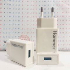 Củ sạc Hammer SH1.8 dòng điện chuẩn 1.8A cổng USB, Check Qr truy xuất nguồn gốc bảo hành 12 tháng