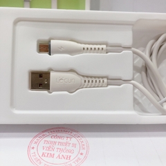 Micro- Dây sạc nhanh Lecun BT-10 dòng điện 5A chân cắm Micro Hàng Chính Hãng bảo hành 12 tháng