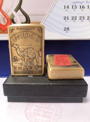 Bật Lửa Zippo Khắc Ăn Mòn Mẫu Lạc Đà, Có tem đỏ