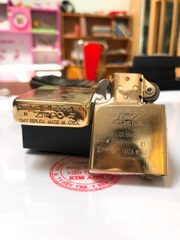 Bật lửa Zippo Mỹ Rep.lica 1941 Khắc ăn mòn 2 mặt, Hàng chính hãng