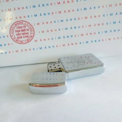 Bật lửa Zippo Slim Mỹ Chủ đề HAWAII Mộc Ngược Hiếm Gặp Sản Xuất 1992, hàng chính hãng có giấy Hải quan gửi kèm đơn hàng