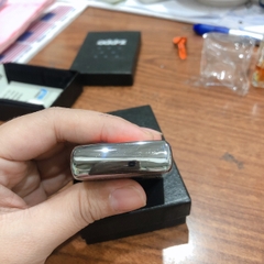 Bật lửa Zippo Mỹ chrome brushed khắc ăn mòn đổ sơn 2ND Amendment , Hàng chính hãng