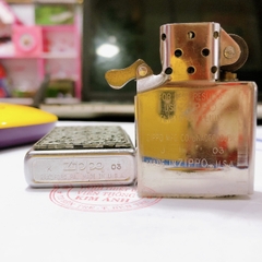 Bật lửa, hộp quẹt Zippo Mỹ Eblem Hoa Văn Ý đẹp, Hàng chính hãng