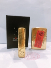 Bật lửa Zippo Armor vỏ dầy, khắc chìm chủ đề Cô Gái Gió American Classic Sin 1932, Hàng loại 1 vỏ bằng đồng có tem đỏ