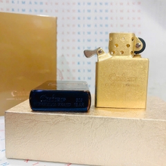 Hộp quẹt CHIEF chính hãng, chủ đề La Bàn Tình Yêu màu xanh Titan, vỏ bằng đồng bền bỉ sáng bóng theo thời gian