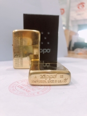 Bật lửa, hộp quẹt Zippo Armor vỏ dầy, khắc chìm HARLEY- DAVIDSON NGANG , Hàng loại 1 vỏ bằng đồng có tem đỏ