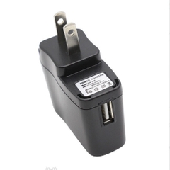 Cóc sạc đen đổi đèn khi sạc đầy pin - Cục sạc điện thoại, nguồn sạc đài 5V, dùng sạc cho máy nghe nhạc, máy nghe kinh