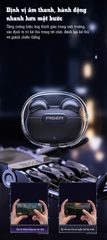 Tai nghe không dây PISEN A-buds3 Pro Gaming Esport (LV12AB), màu trắng - Hàng chính hãng, bảo hành 18 tháng